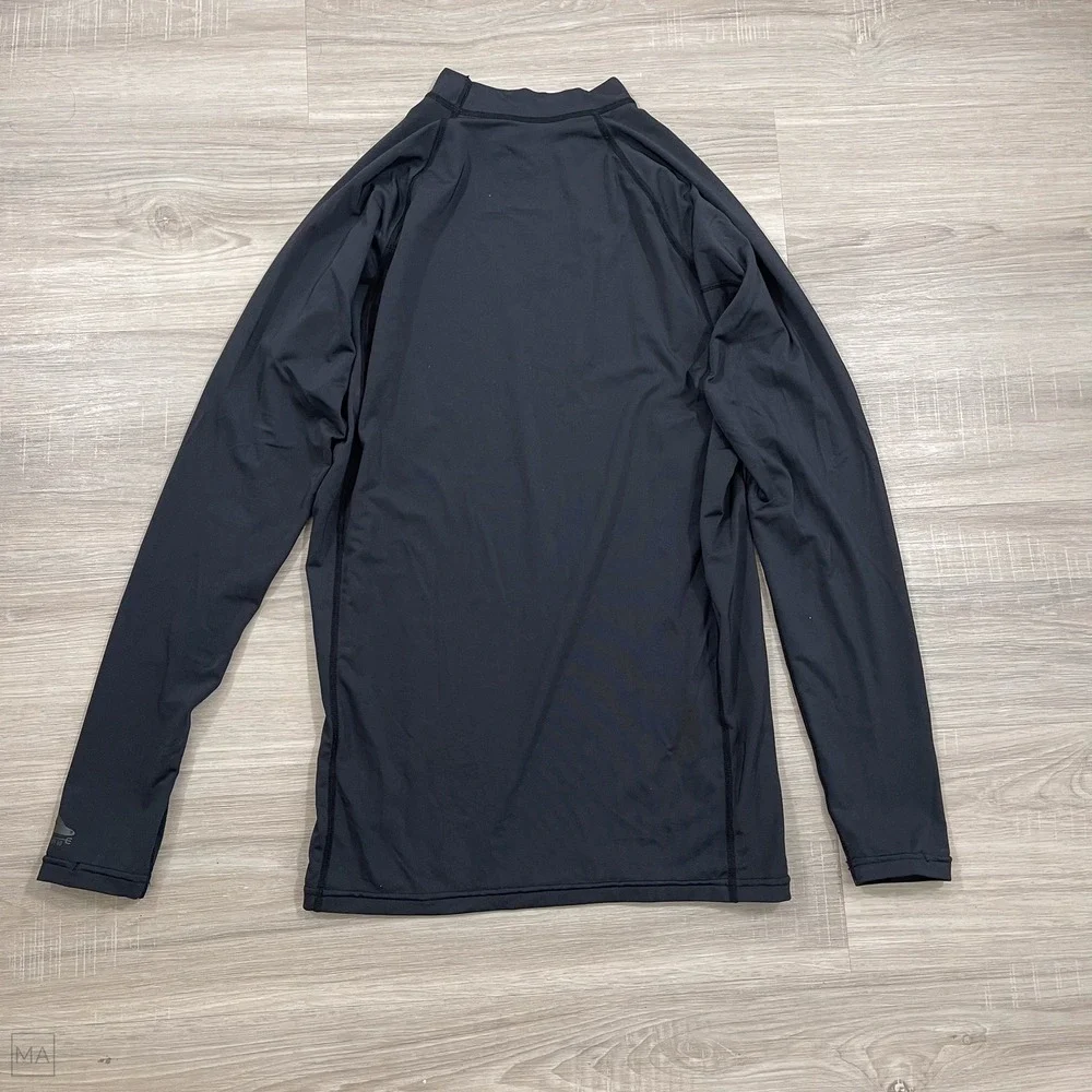 Patagonia Men's RO Surf Shirt Rashguard Long Sleeve Swim Beach L Black